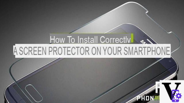 Smartphone: how to properly install screen protection?