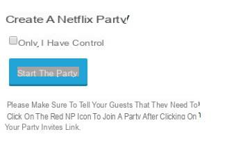 Mira Netflix con otras personas al mismo tiempo de forma remota con Netflix Party