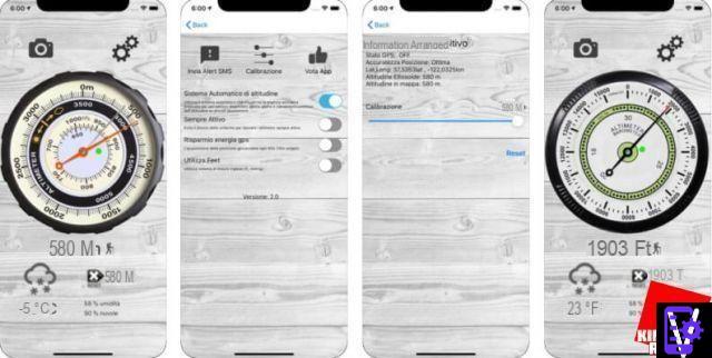 Aplicación para meder la altitud y convertir tu teléfono en un altímetro