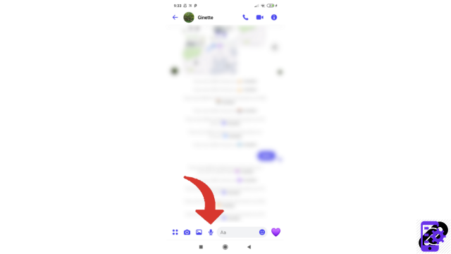 How to send a voice message on Messenger?