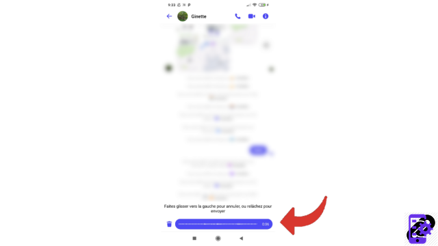 How to send a voice message on Messenger?