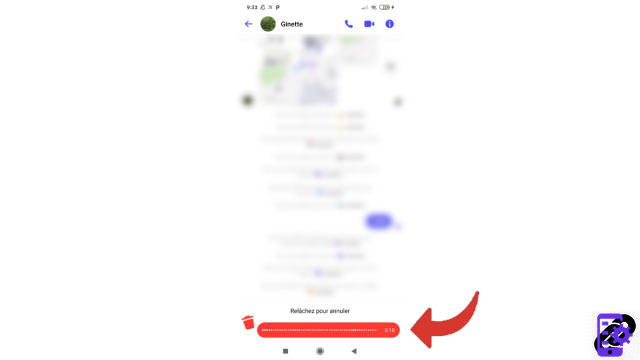 How to send a voice message on Messenger?