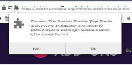 Eliminar Bing: cambiar el motor de búsqueda predeterminado