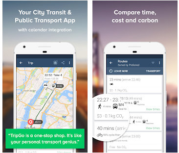 Les meilleures applications de transport public