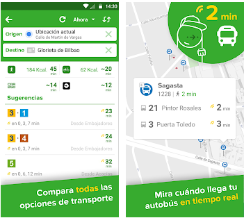 Les meilleures applications de transport public