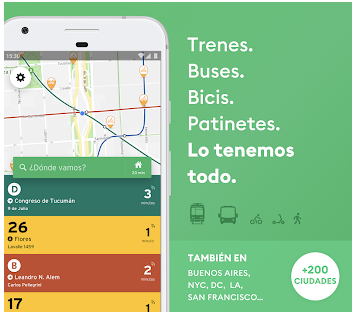 Les meilleures applications de transport public