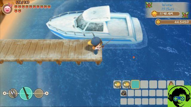 Come ottenere una canna da pesca in Story of Seasons: Friends of Mineral Town