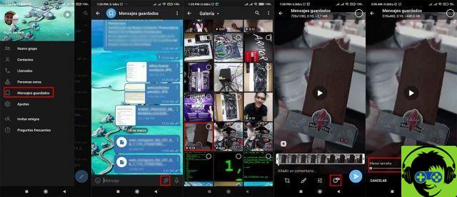 Telegram: comprime vídeos en la aplicación para que ocupen menos