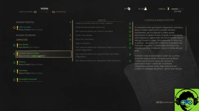 The Witcher 3: Guía Completa Misiones Secundarias