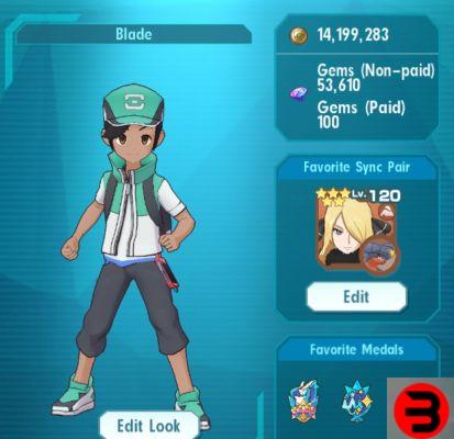 Pokémon Masters - How to change appearance, gender and nickname