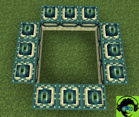 How to build an end portal in Minecraft Pocket Edition