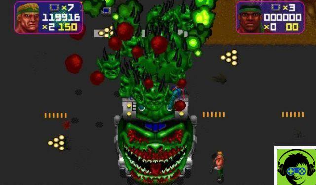 Códigos SNES de Total Carnage