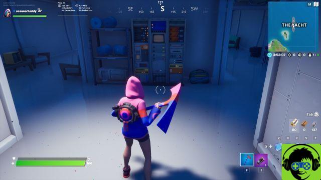 Localização dos planos de segurança em Fortnite Capítulo 2 Temporada 2