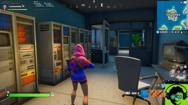 Localização dos planos de segurança em Fortnite Capítulo 2 Temporada 2