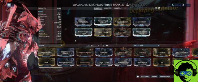 Construcción Titania Prime Eidolon Hunter - Warframe