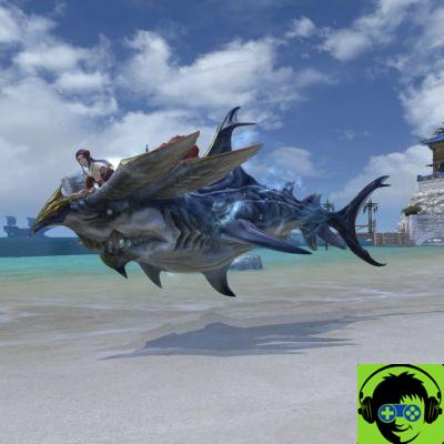 How to get the Hybodus mount and Major-General's servant in Final Fantasy XIV