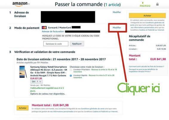 Amazon: cómo pagar su pedido en 4 cuotas con tarjeta de crédito