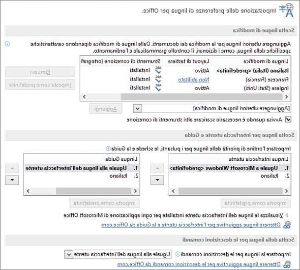 How to change language in Word