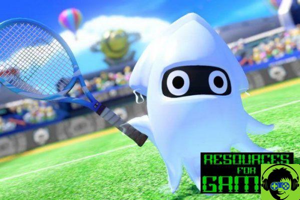 Mario Tennis Aces: Desbloquear os Personagens e Campos