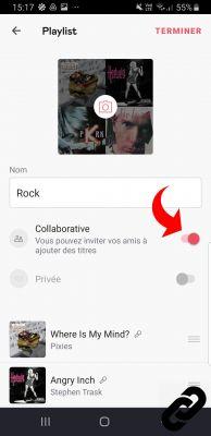 How to create a collaborative playlist on Deezer?