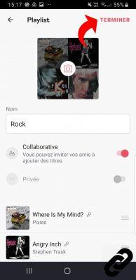 How to create a collaborative playlist on Deezer?