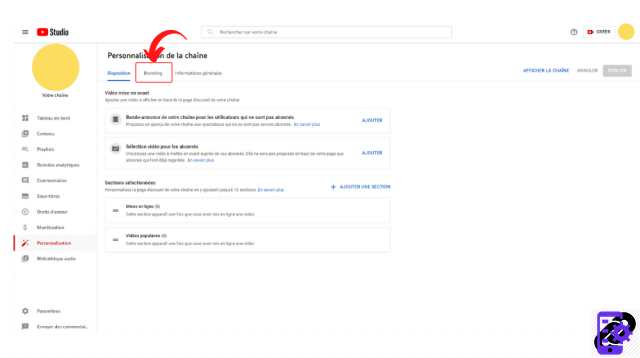 Como mudar sua foto de perfil no YouTube?