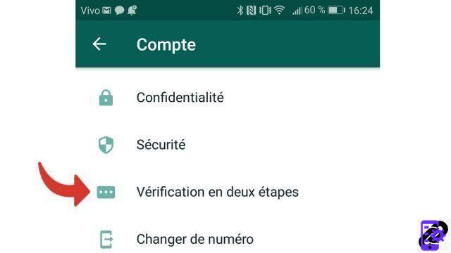 How to enable two-factor login on WhatsApp?