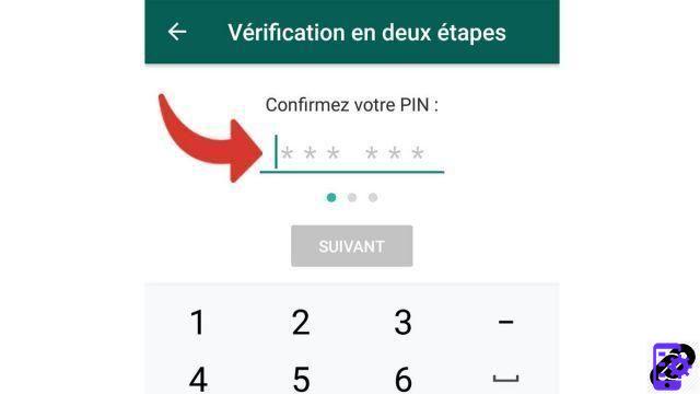 How to enable two-factor login on WhatsApp?