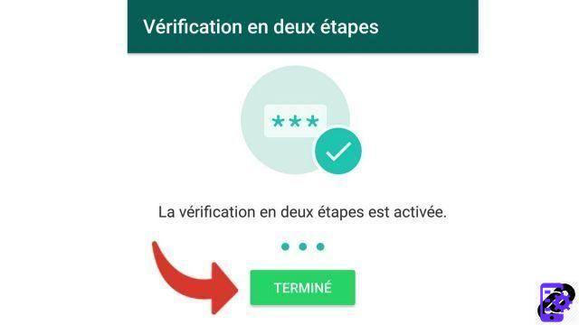 How to enable two-factor login on WhatsApp?