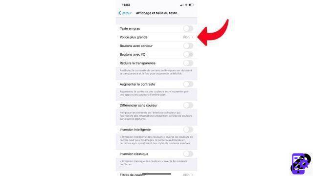 How to increase the font size of your iPhone?