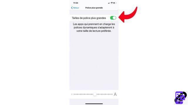 ¿Cómo aumentar el tamaño de fuente de tu iPhone?