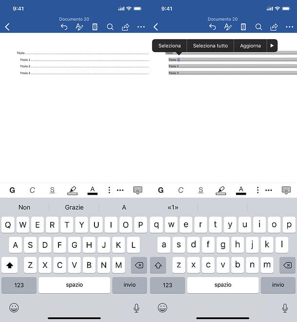 How to insert Word index