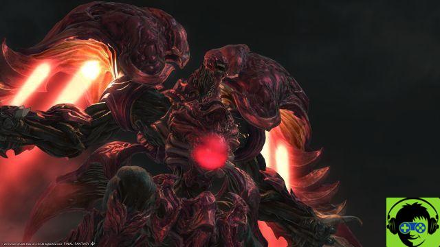 Como vencer a Ruby Weapon em Cinder Drift Normal em Final Fantasy XIV