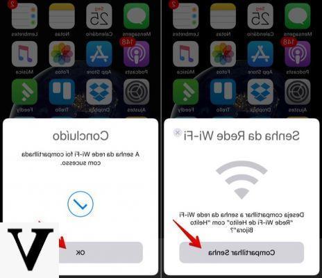 How to share iPhone WiFi password automatically