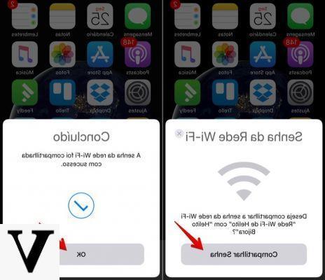 Como compartilhar a senha do iPhone WiFi automaticamente