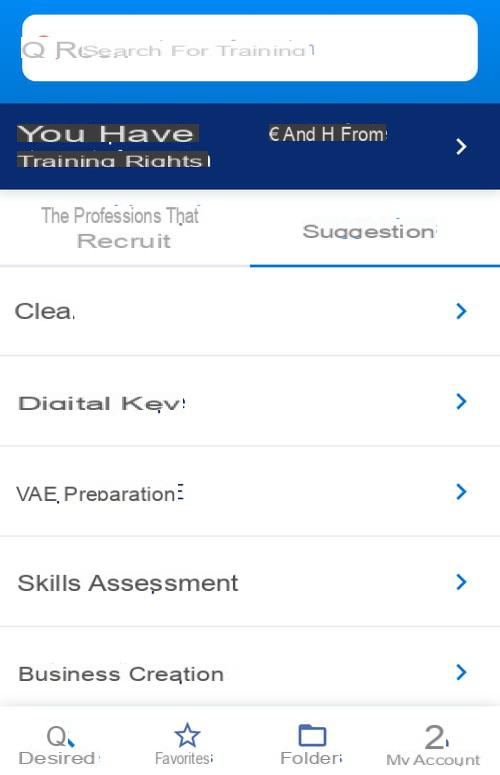 Ative sua conta de treinamento pessoal com o aplicativo oficial Minha conta de treinamento