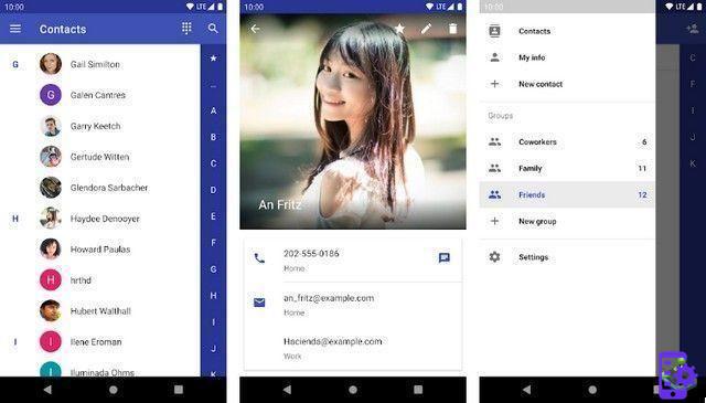 Las 10 mejores aplicaciones de administrador de contactos en Android