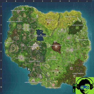 Fortnite Temporada 4 siga o mapa do tesouro do Pacific Park