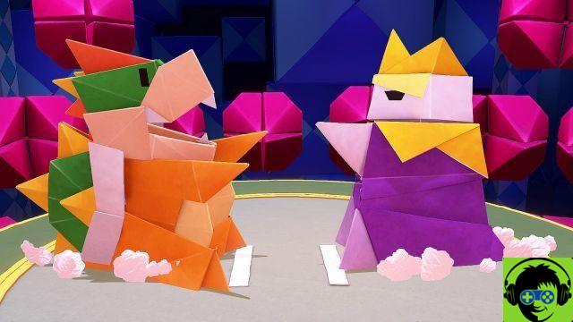 Paper Mario: El rey del origami - Derrotando a Ollie | Tutorial de la última mazmorra