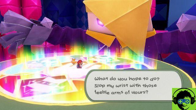 Paper Mario: The King of Origami - Derrotando Ollie | Passo a passo da última masmorra
