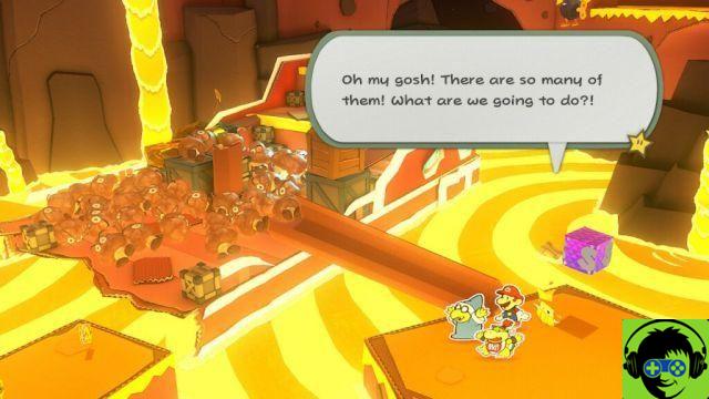 Paper Mario: The King of Origami - Sconfiggere Ollie | Procedura dettagliata dell'ultimo dungeon