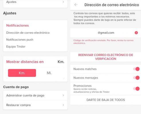 Como verificar toda a sua conta do Tinder