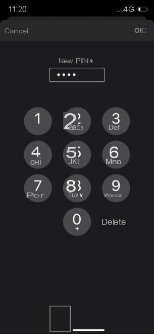 Como alterar o código PIN no iPhone