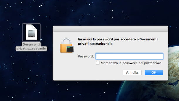 How to put the password on a folder