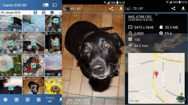Melhores aplicativos Android para câmera Canon