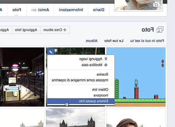 Comment supprimer des photos de Facebook