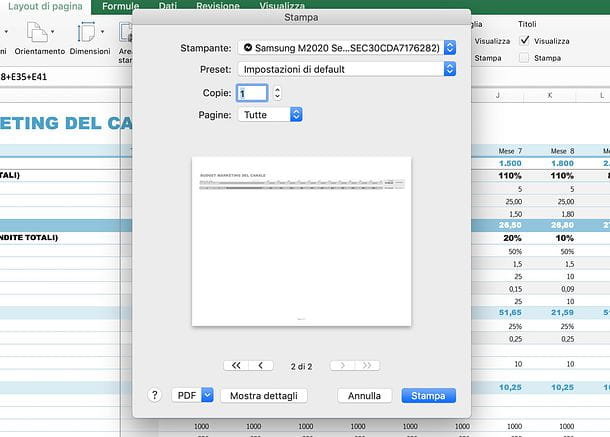 How to repeat first row in Excel