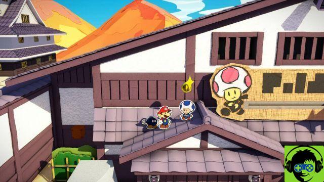 Paper Mario: The Origami King - Salva Luigi e ottieni la chiave master | Procedura dettagliata per l'attrazione ninja