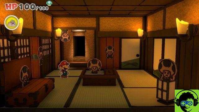 Paper Mario: The Origami King - Salva Luigi e ottieni la chiave master | Procedura dettagliata per l'attrazione ninja