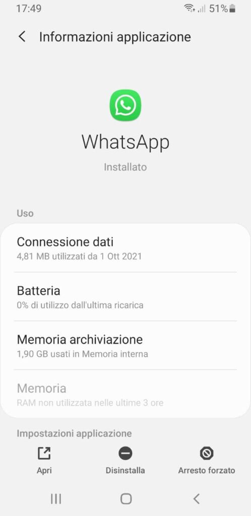 Cómo deshabilitar temporalmente WhatsApp